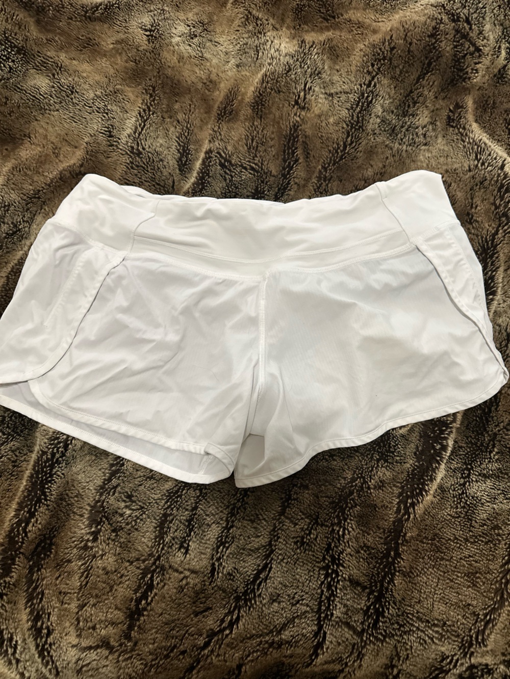 Lululemon Women's White Athletic Shorts